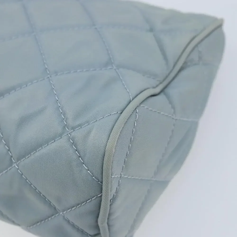 Prada Nylon Pouch Light Blue